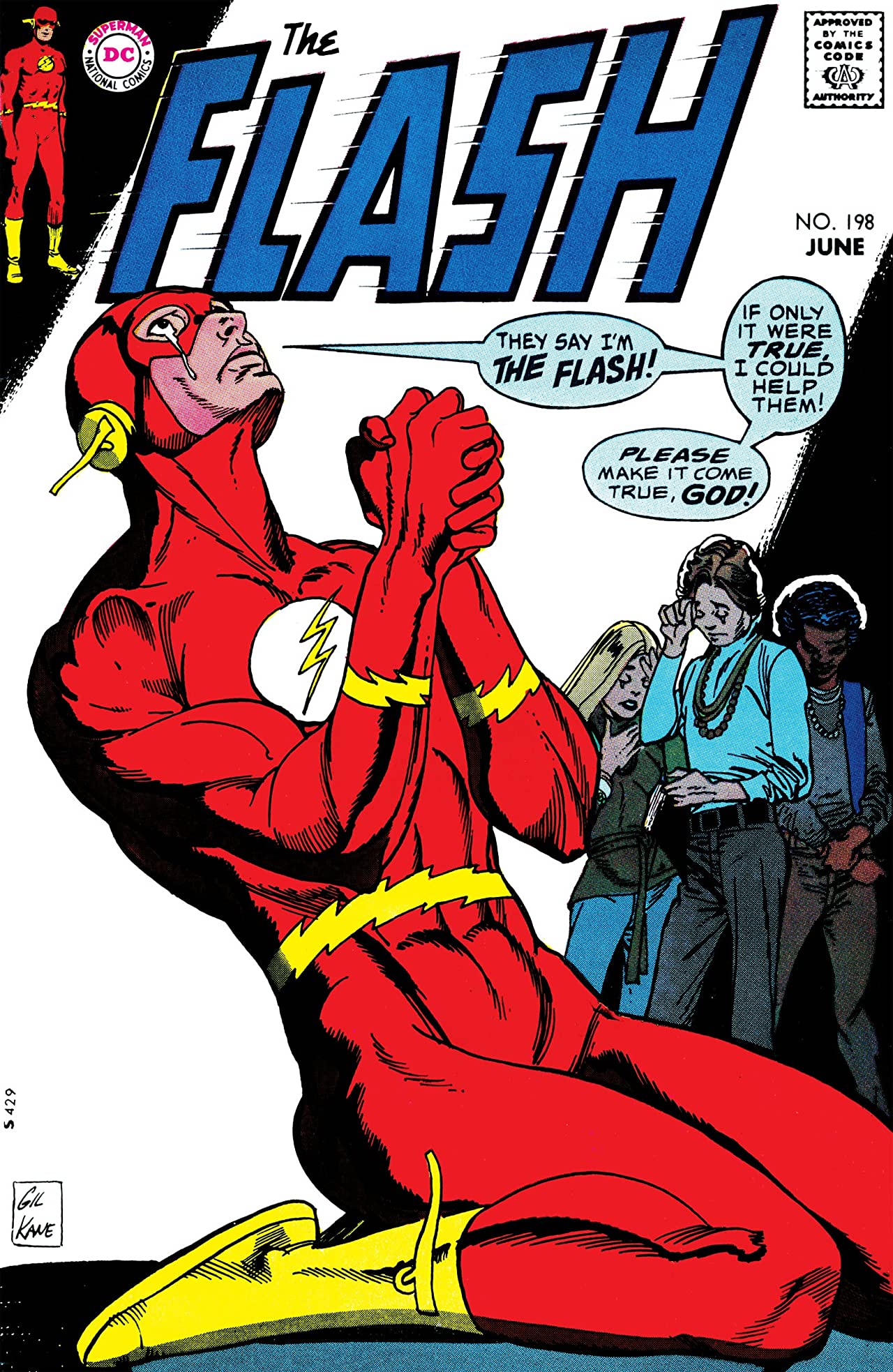 The Flash #198 cover