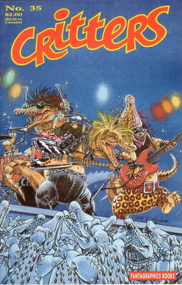 Critters #35 cover