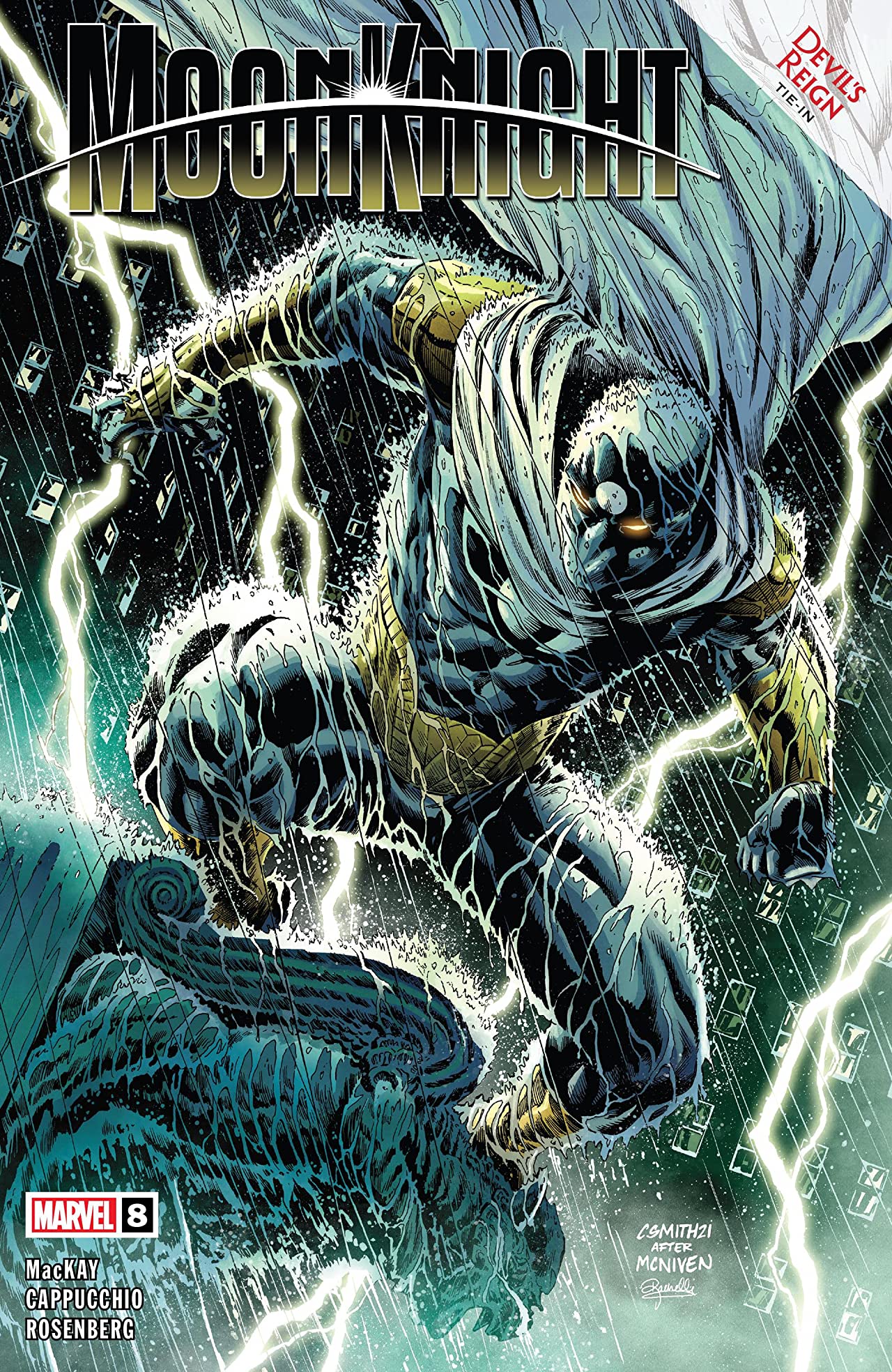 Moon Knight #8 cover