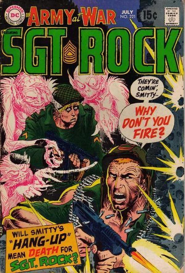 Our Army at War #221 cover