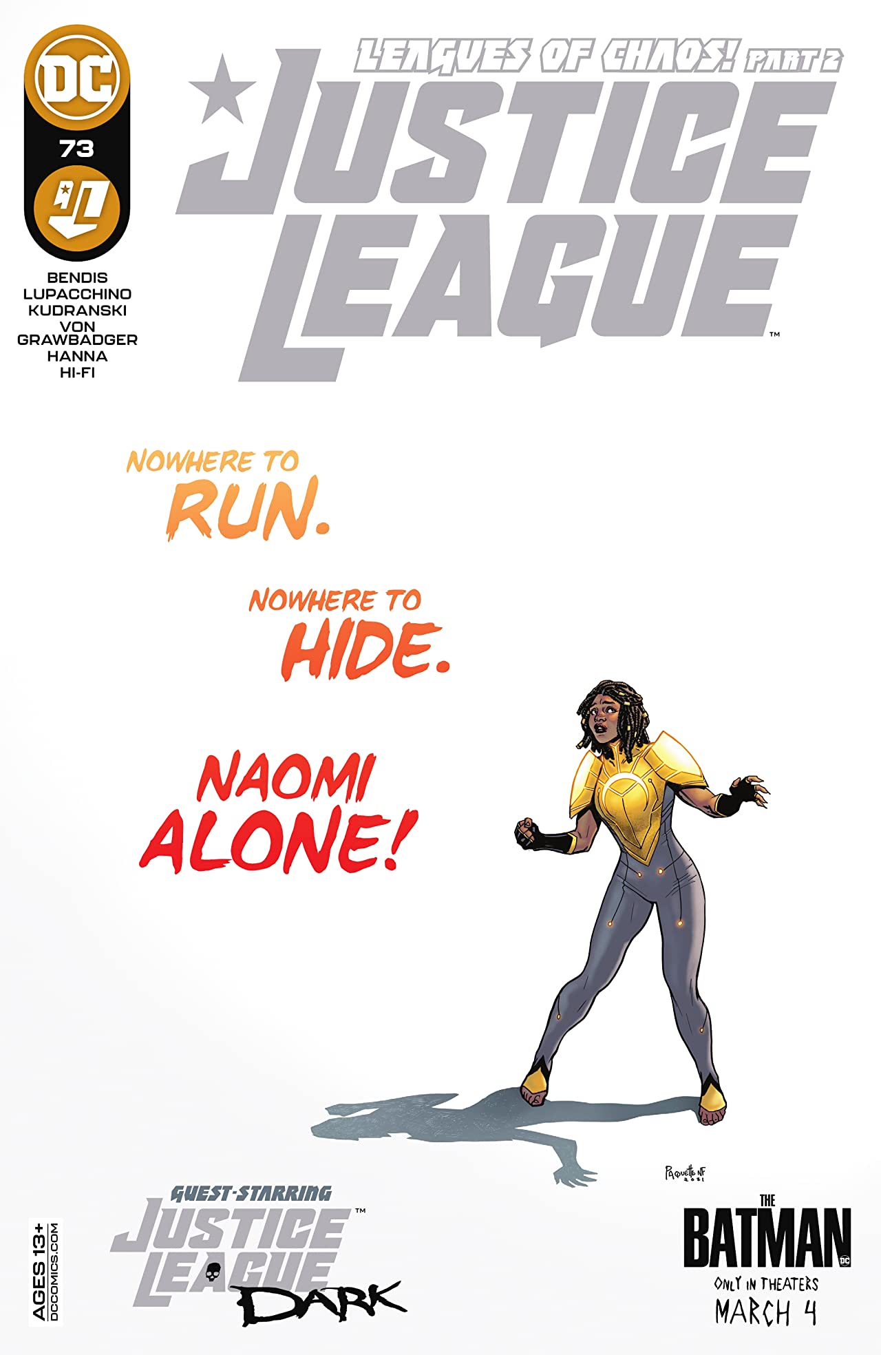 Justice League #73 cover