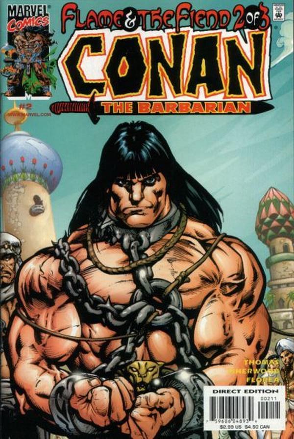 Conan: Flame and the Fiend #2 cover