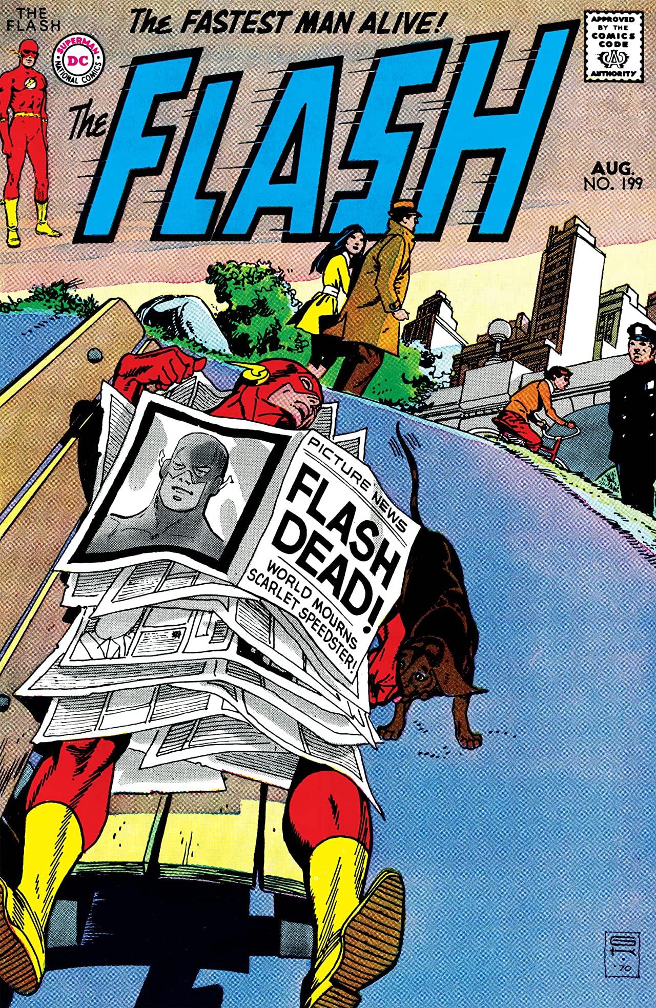 The Flash #199 cover