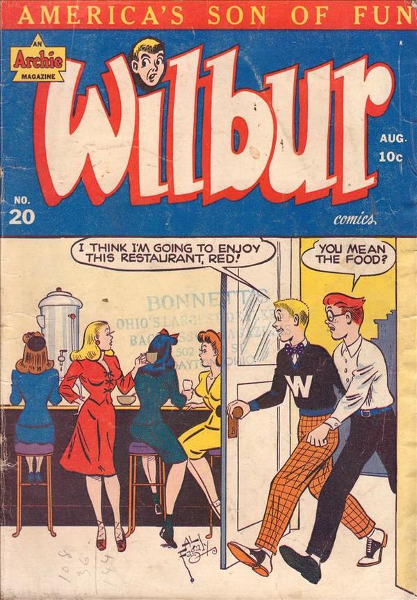 Wilbur Comics #20 cover