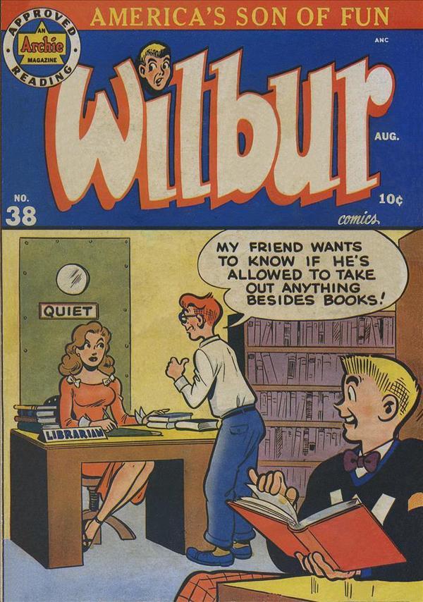 Wilbur Comics #38 cover