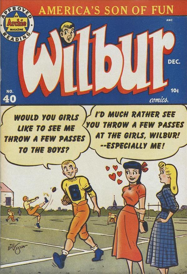 Wilbur Comics #40 cover