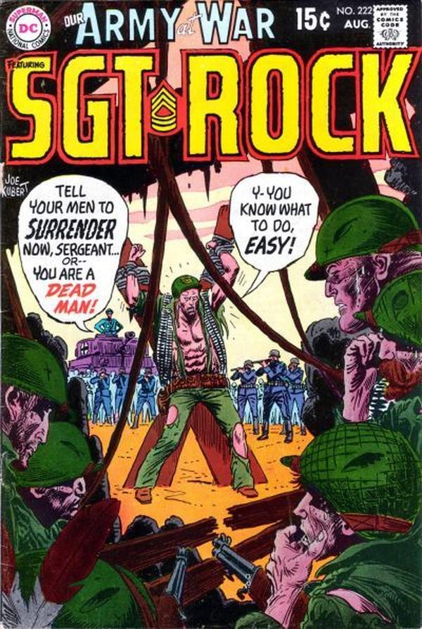 Our Army at War #222 cover
