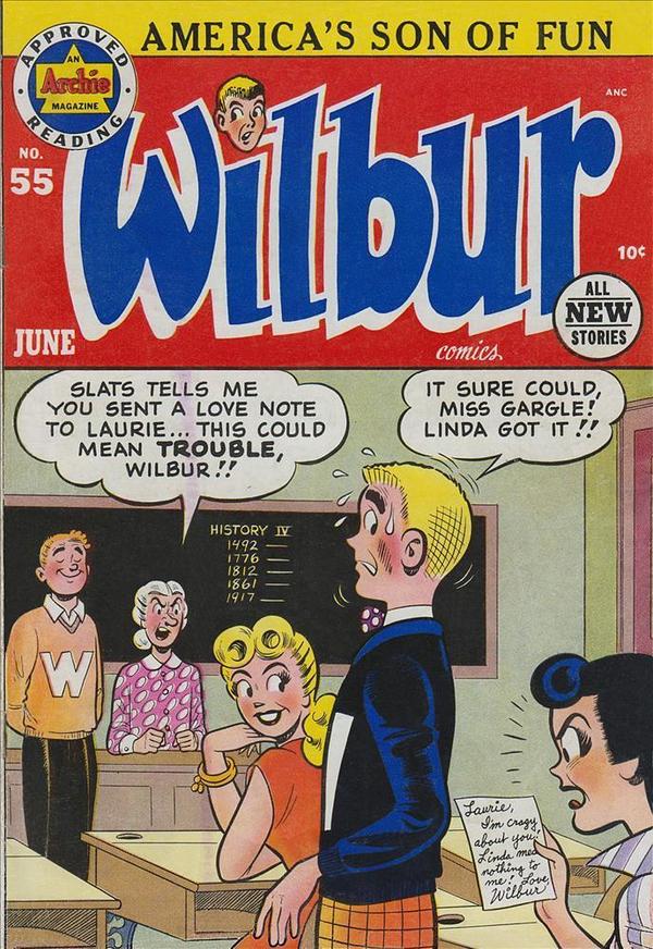 Wilbur Comics #55 cover