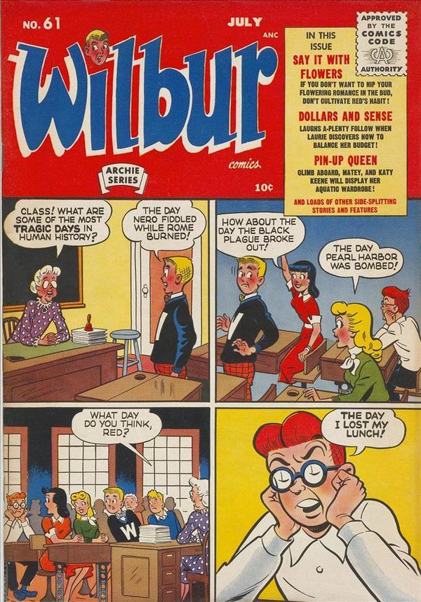 Wilbur Comics #61 cover