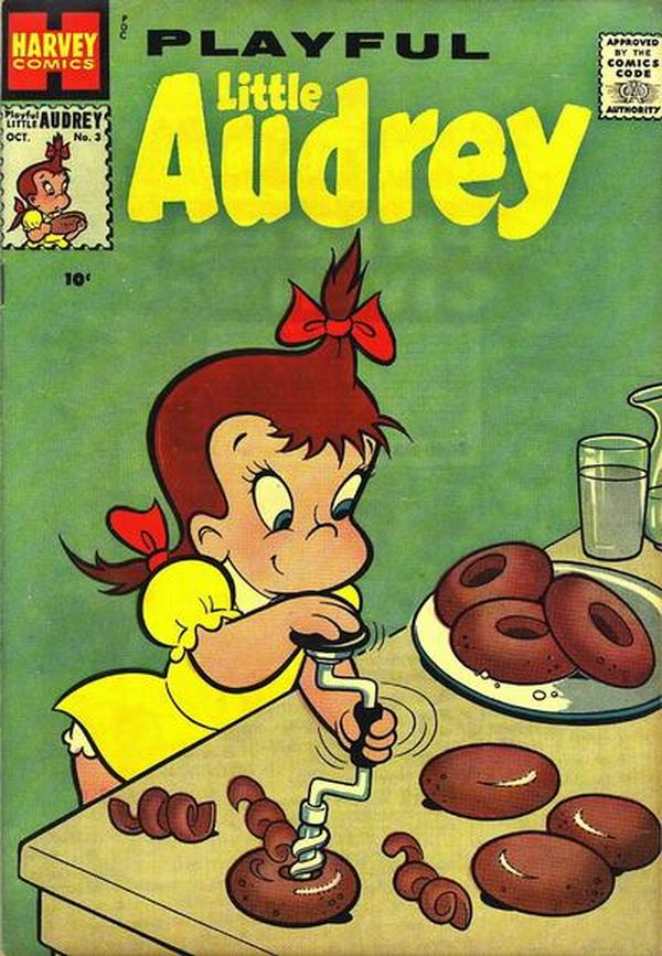 Playful Little Audrey #3 cover
