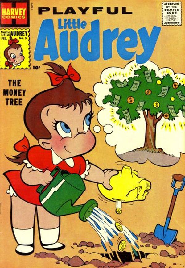 Playful Little Audrey #5 cover
