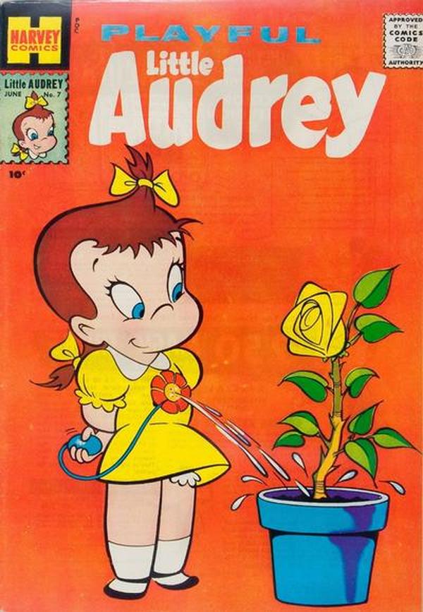 Playful Little Audrey #7 cover