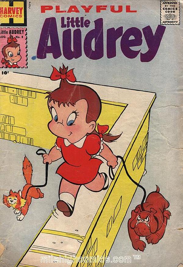 Playful Little Audrey #8 cover