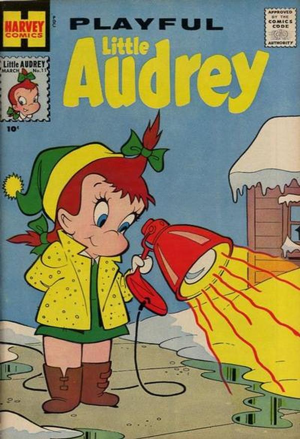 Playful Little Audrey #11 cover