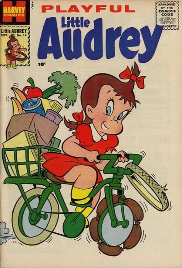 Playful Little Audrey #14 cover