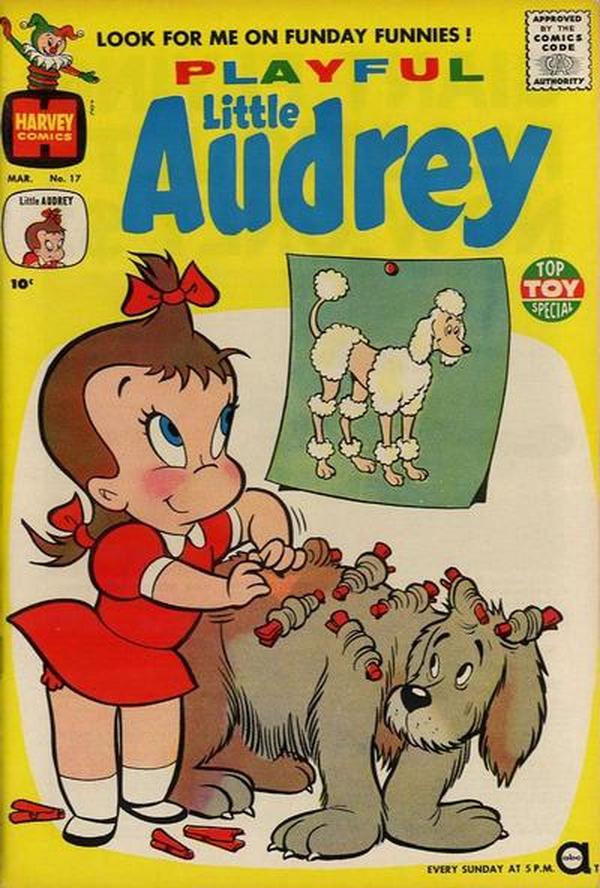 Playful Little Audrey #17 cover