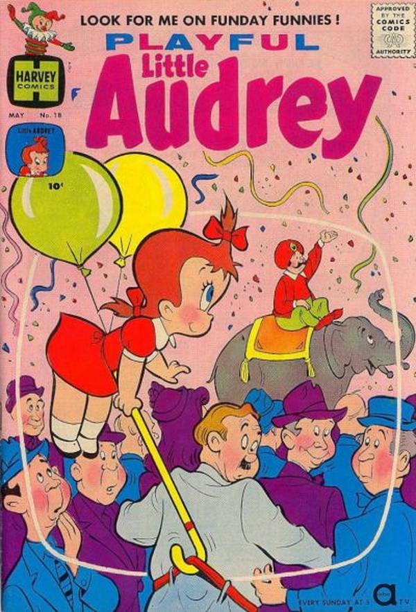 Playful Little Audrey #18 cover