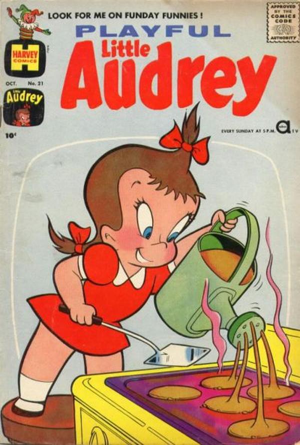 Playful Little Audrey #21 cover