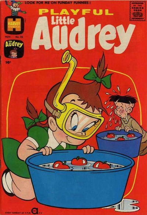 Playful Little Audrey #22 cover