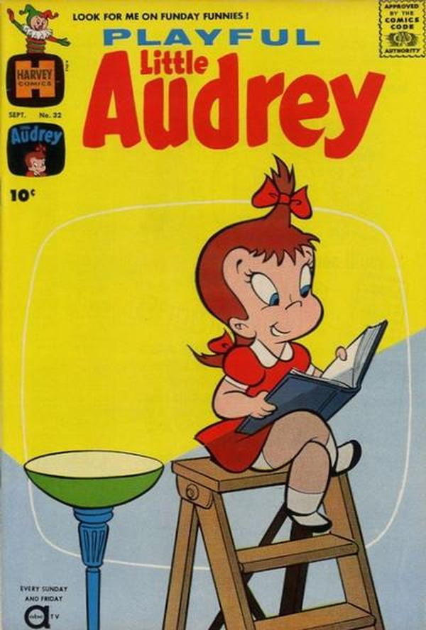 Playful Little Audrey #32 cover