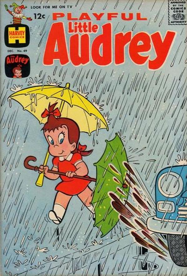 Playful Little Audrey #49 cover