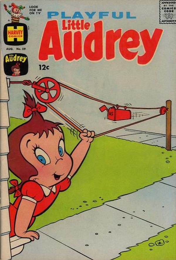Playful Little Audrey #59 cover