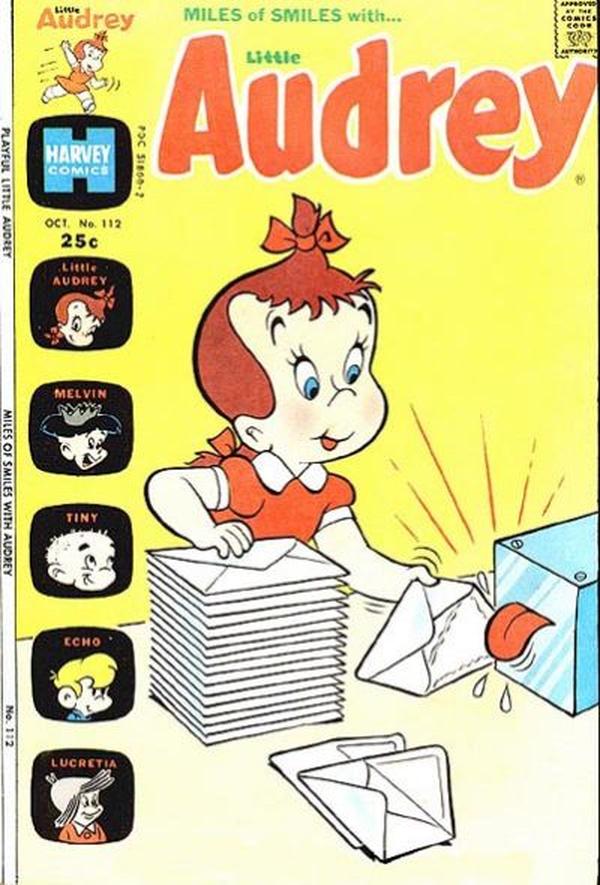 Playful Little Audrey #112 cover