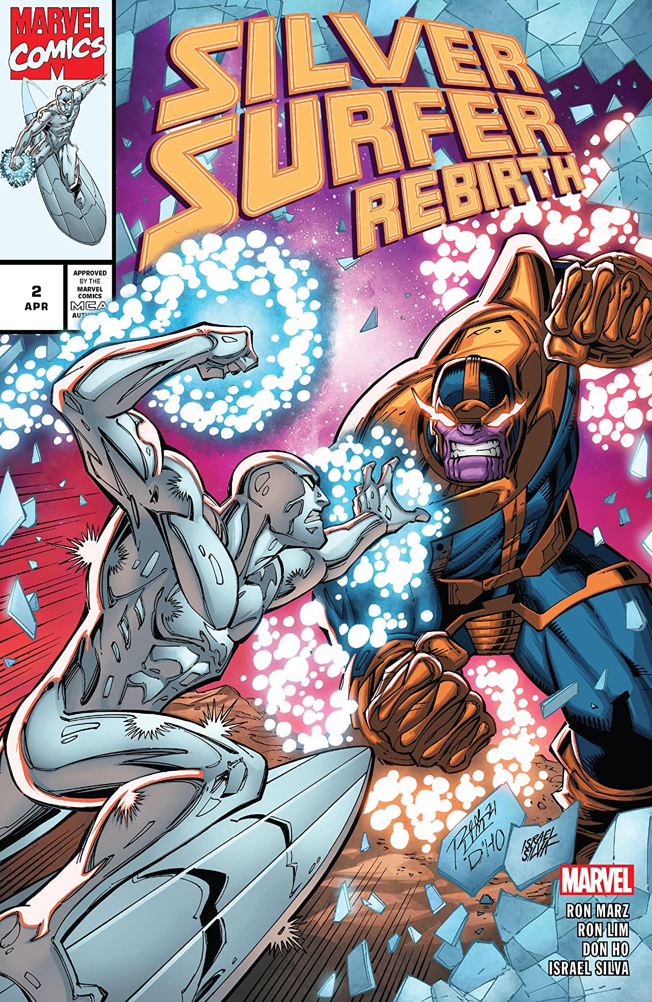 Silver Surfer Rebirth #2 cover