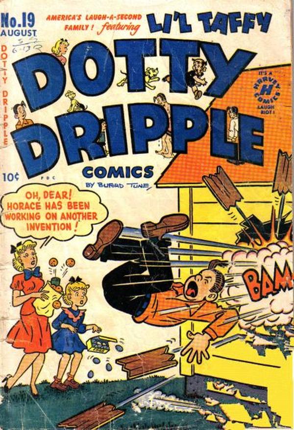 Dotty Dripple Comics #19 cover
