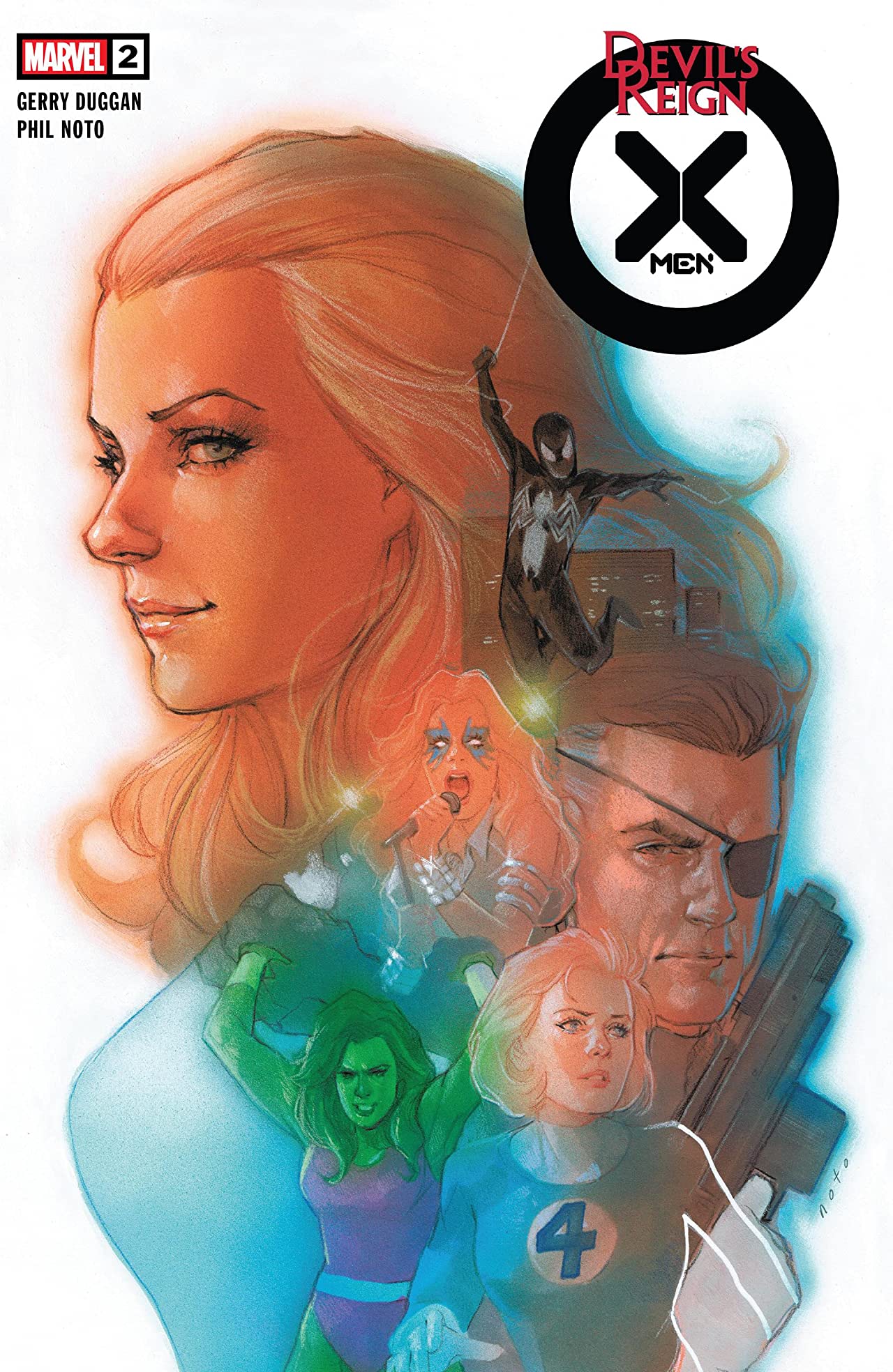 Devil's Reign: X-Men #2 cover