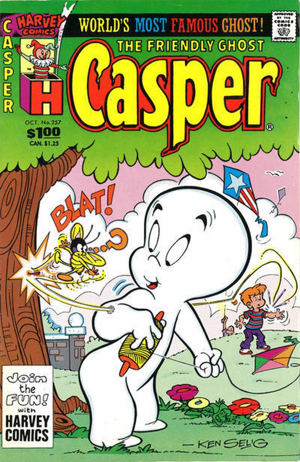 Casper the Friendly Ghost #257 cover