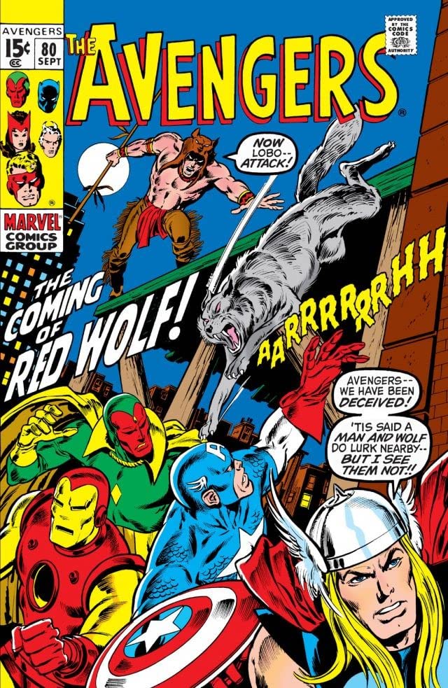 The Avengers #80 cover