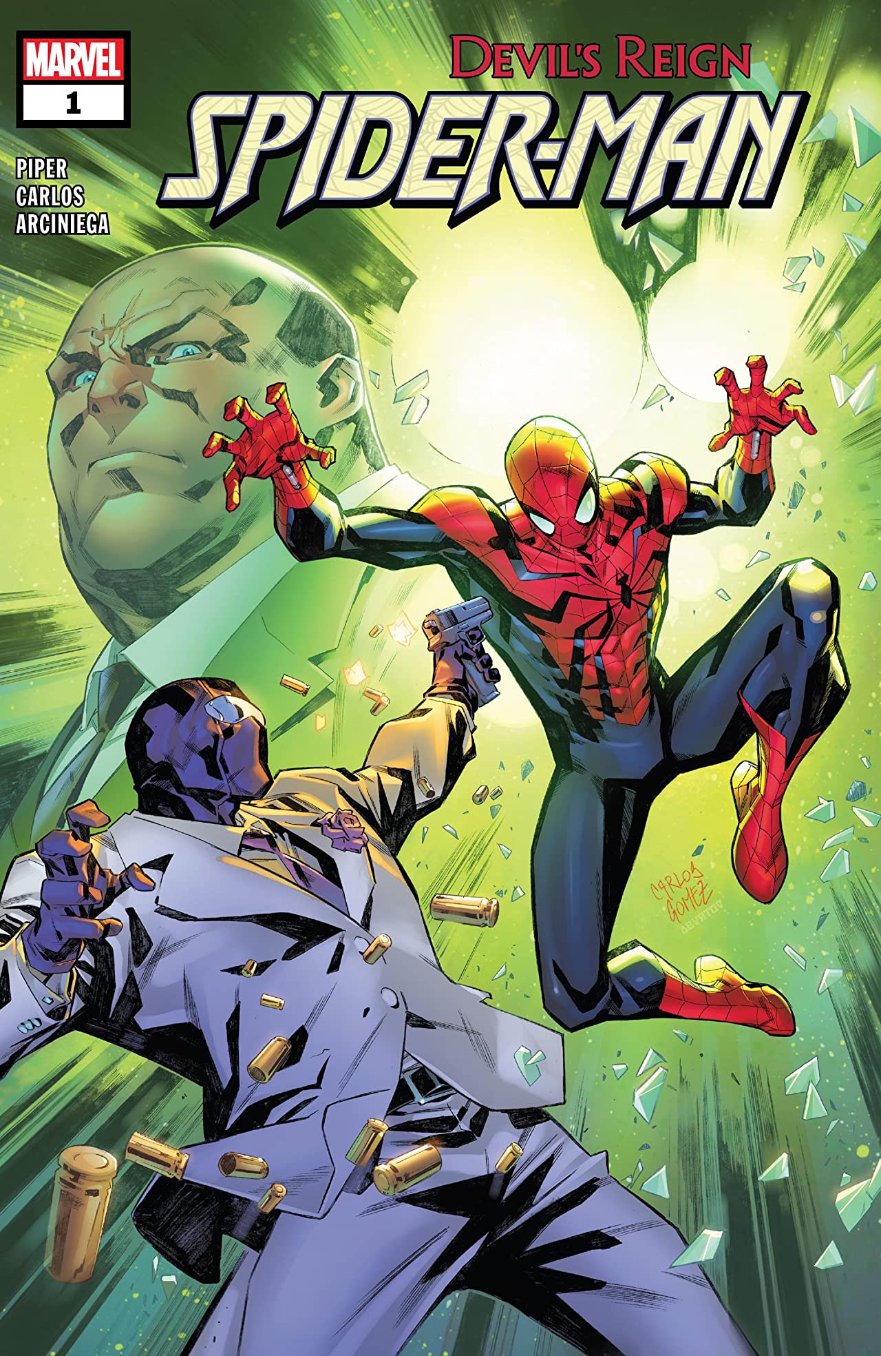 Devil's Reign: Spider-Man #1 cover