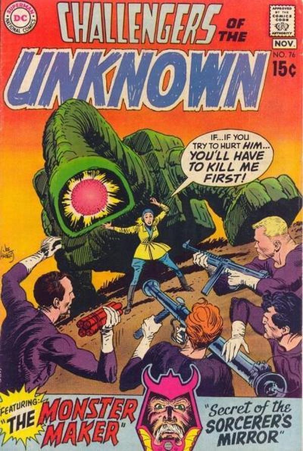 Challengers of the Unknown #76 cover