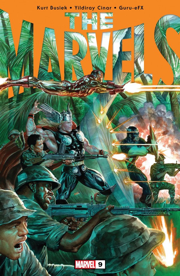 The Marvels #9 cover