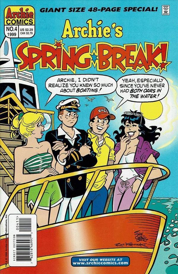 Archie's Spring Break #4 cover