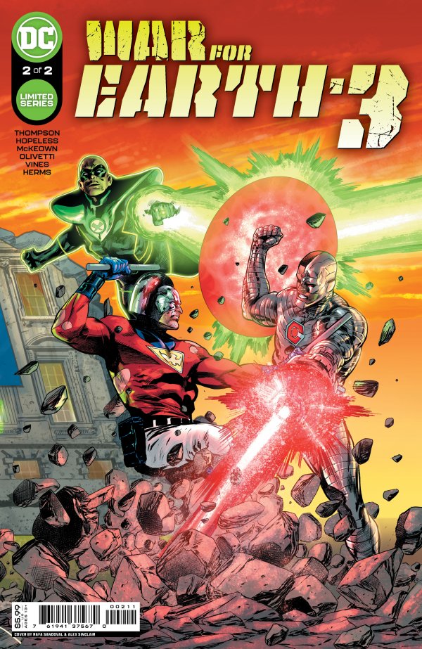 War for Earth-3 #2 cover