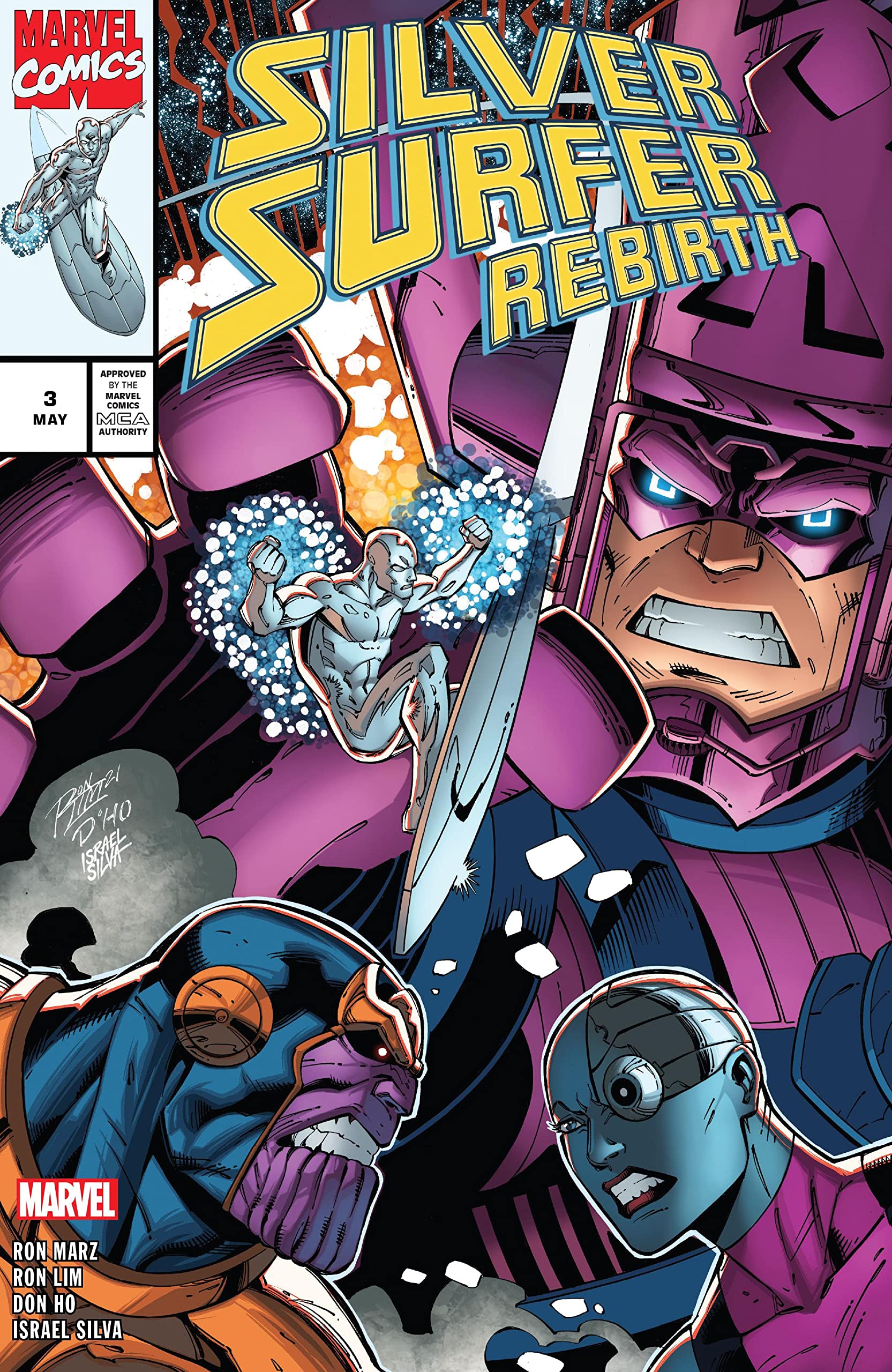 Silver Surfer Rebirth #3 cover