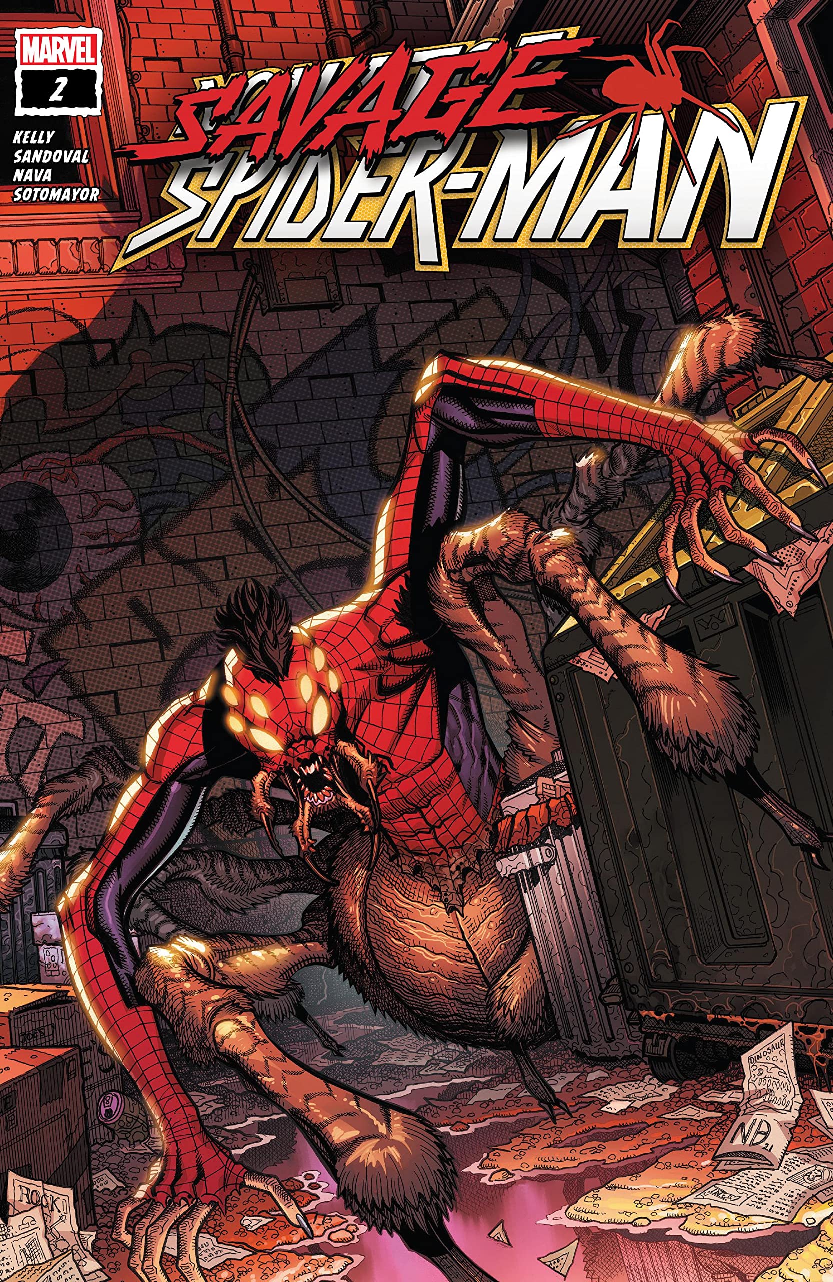 Savage Spider-Man #2 cover