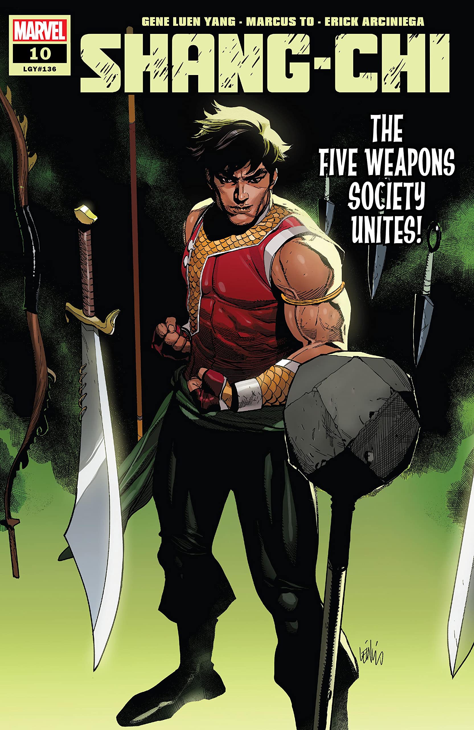 Shang-Chi #10 cover