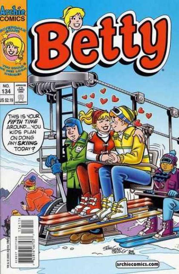 Betty #134 cover