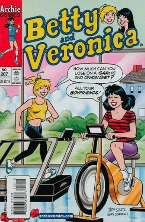 Betty and Veronica #207 cover