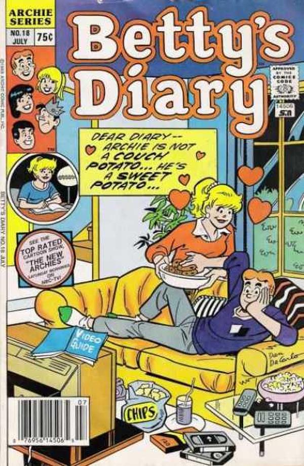 Betty's Diary #18 cover