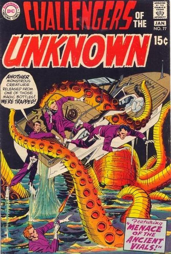 Challengers of the Unknown #77 cover