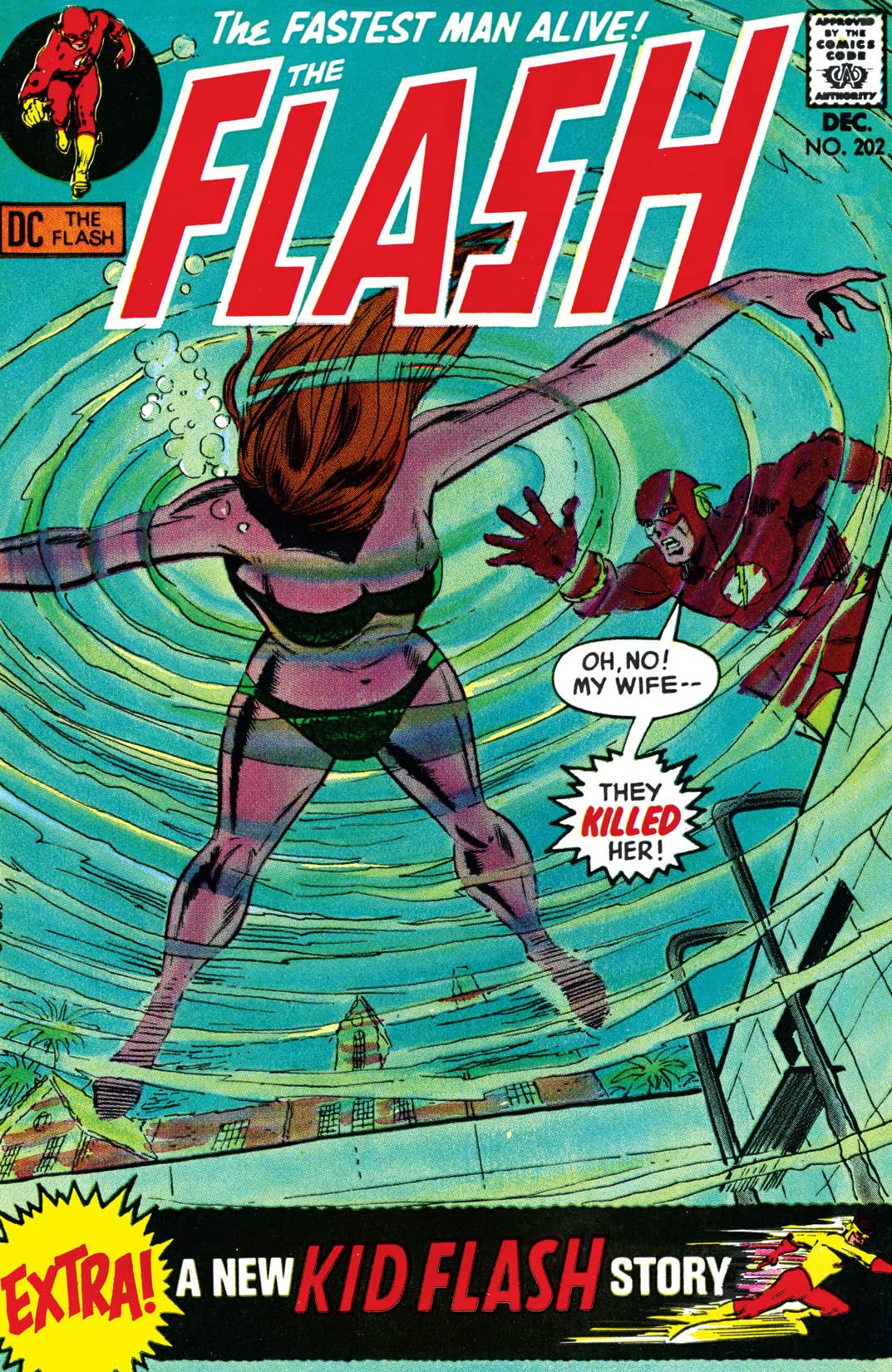 The Flash #202 cover