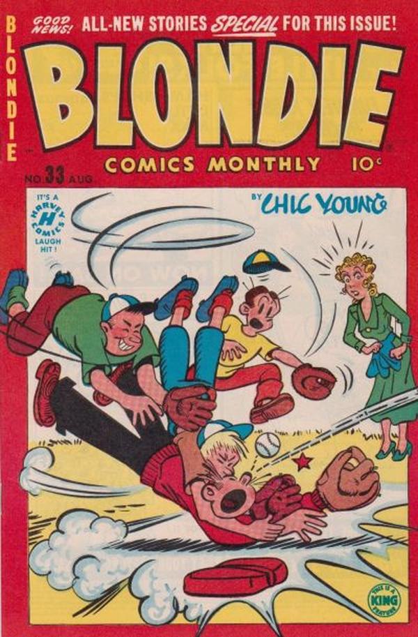 Blondie Comics Monthly #33 cover