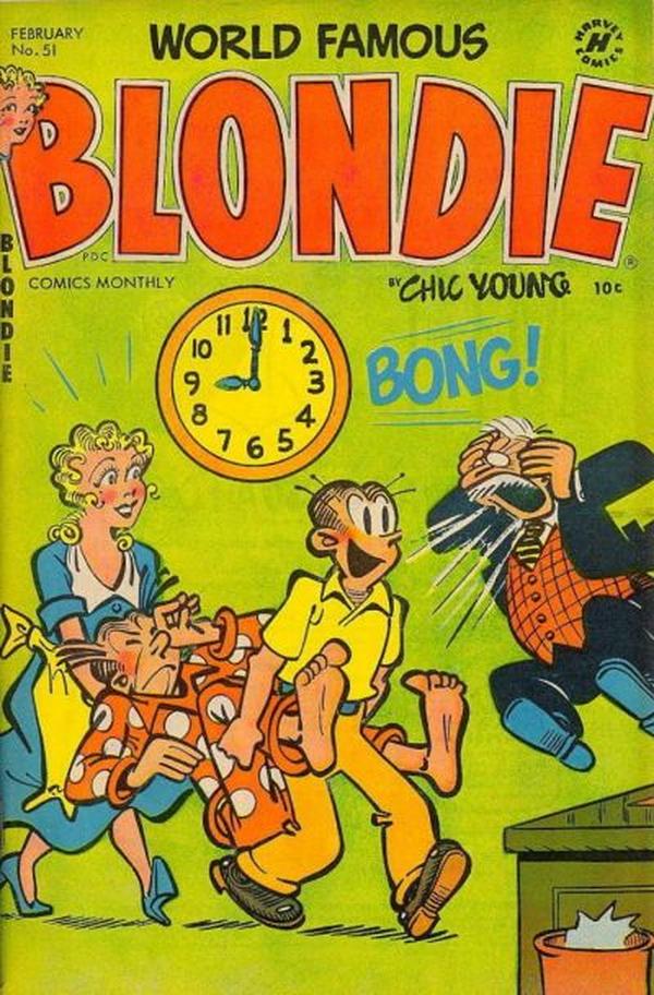 Blondie Comics Monthly #51 cover