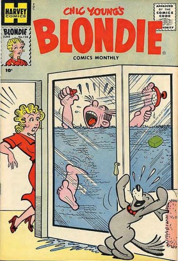Blondie Comics Monthly #126 cover