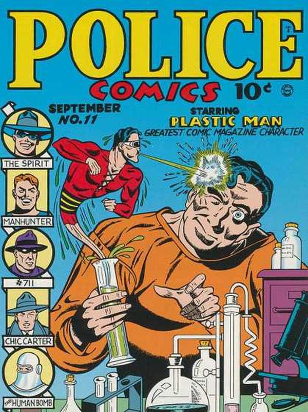 Police Comics #11 cover