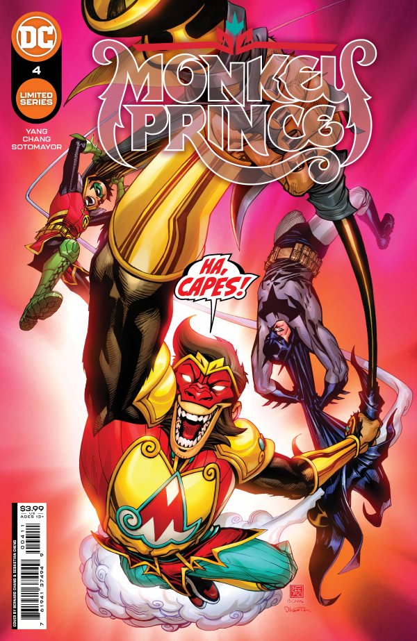 Monkey Prince #4 cover